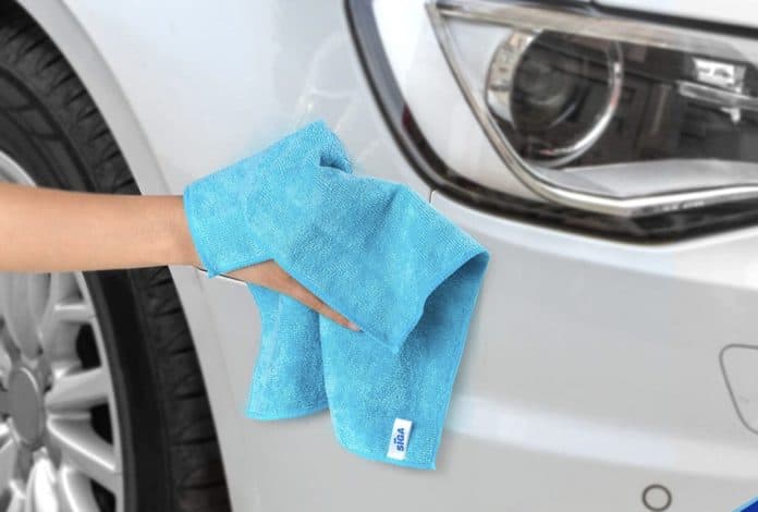 Microfiber: great towels drying your car
